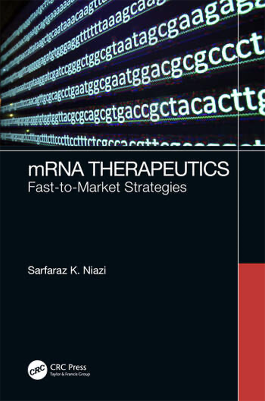 Book Cover: mRNA Therapeutics: Fast-To-Market Strategies by Sarfaraz K. Niazi