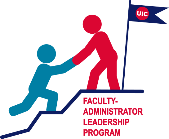 A leader helps another faculty/administrator up onto their level